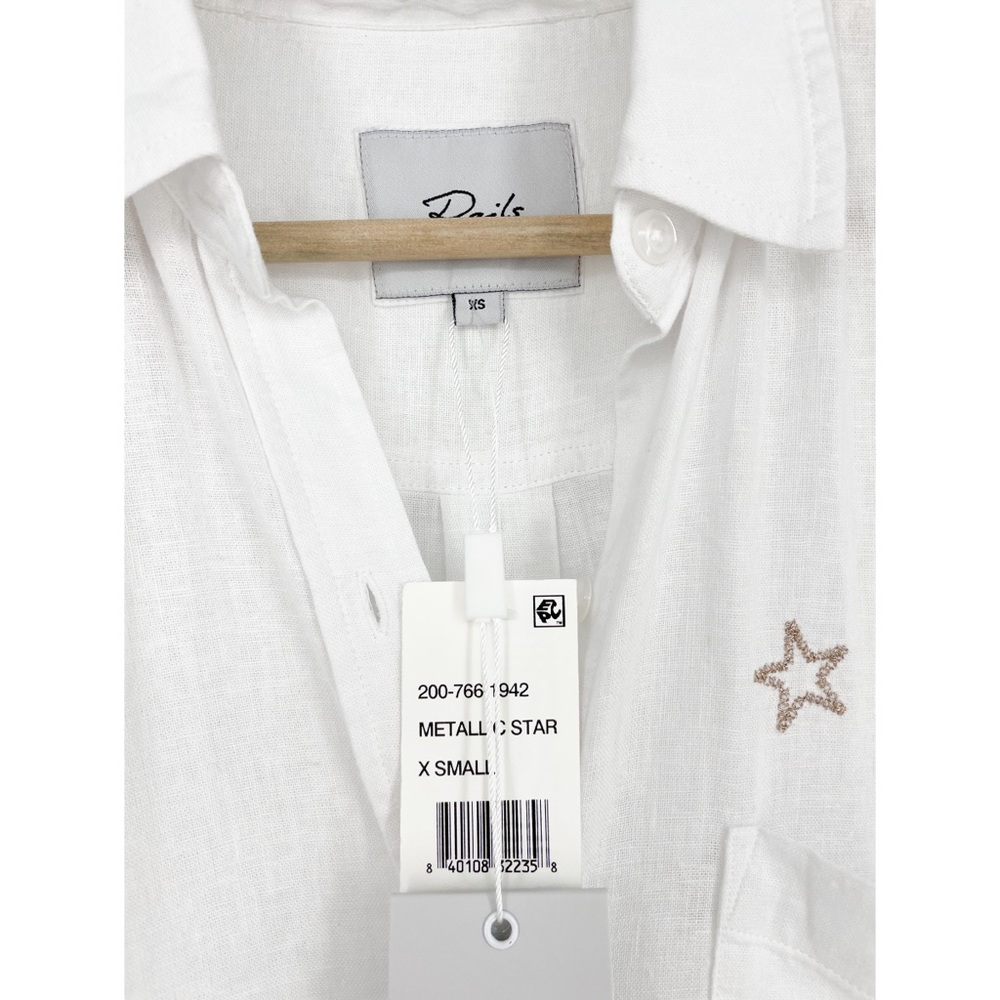 Rails Charli Embroidered Stars Button Down Top - image 8